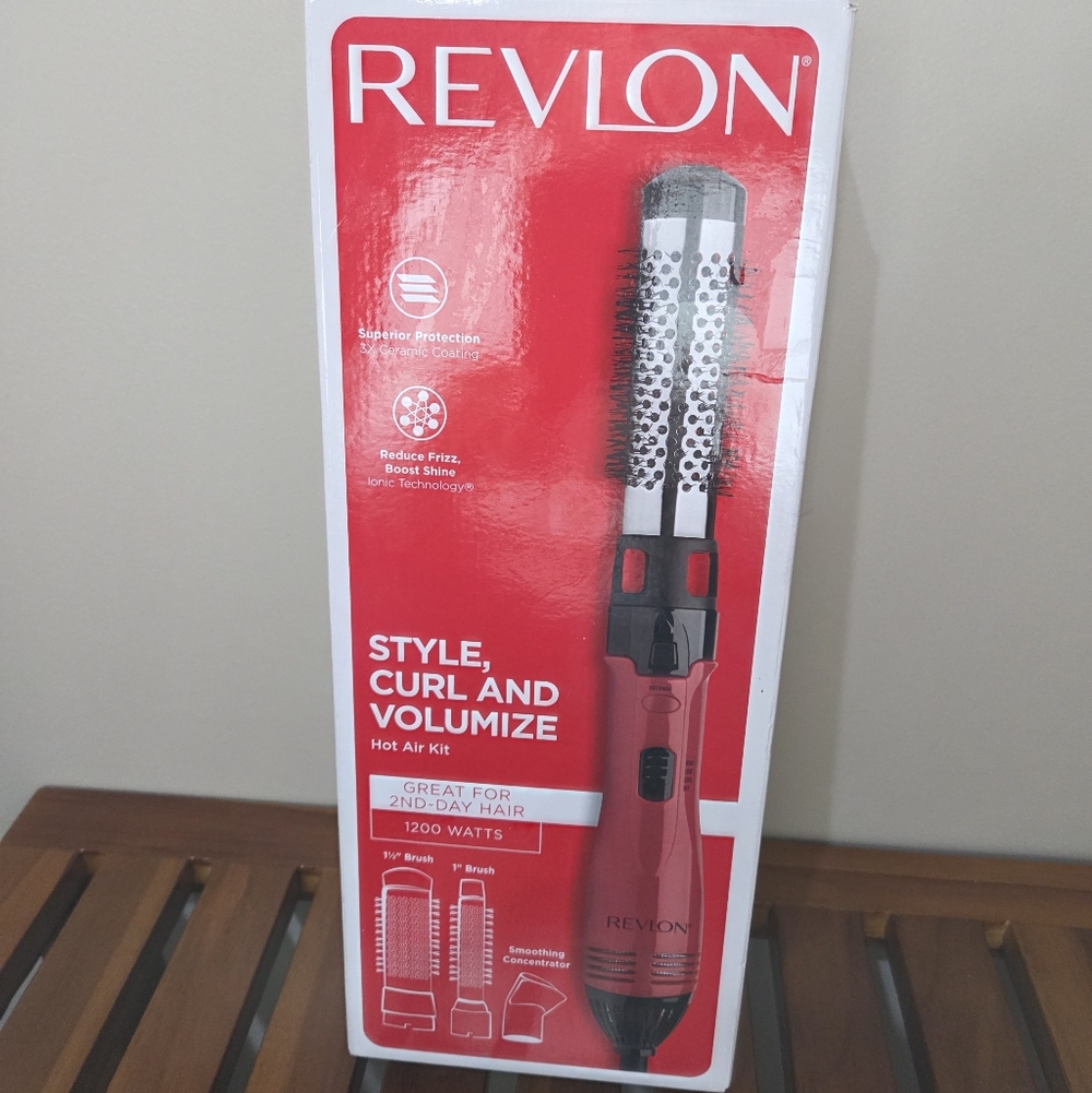 Revlon Ionic Technology Perfect Heat & Style Hair Dryer NEW